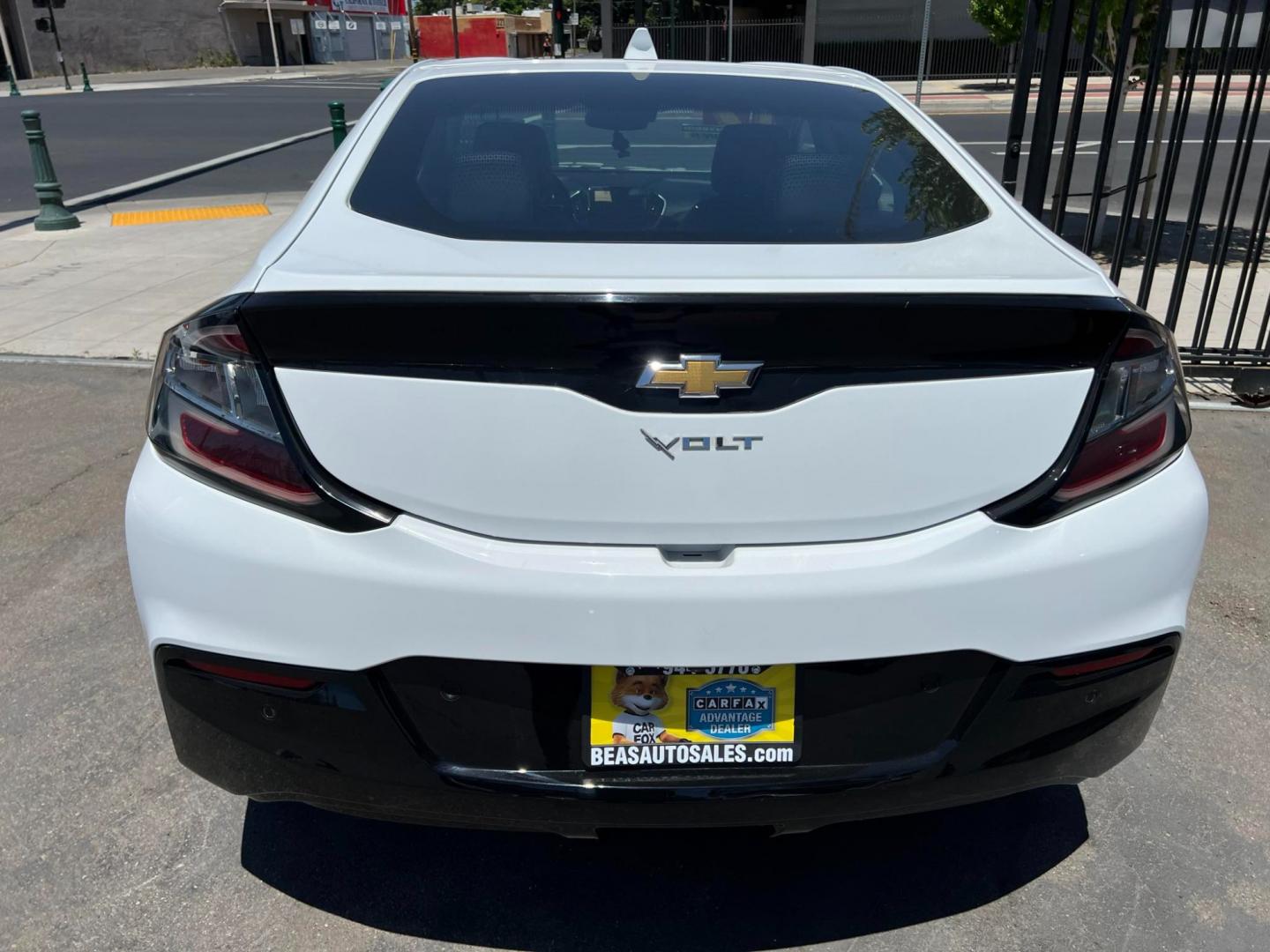 2017 WHITE /BLACK Chevrolet Volt (1G1RD6S5XHU) , located at 744 E Miner Ave, Stockton, CA, 95202, (209) 944-5770, 37.956863, -121.282082 - Photo#11